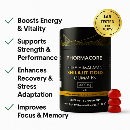 Phormacore™ - Pure Himalayan Shilajit Gold Gummies