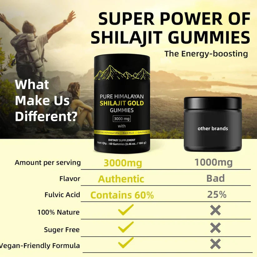 Phormacore™ - Pure Himalayan Shilajit Gold Gummies