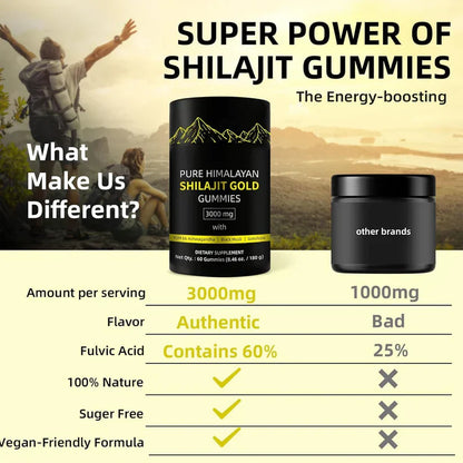 Phormacore™ - Pure Himalayan Shilajit Gold Gummies
