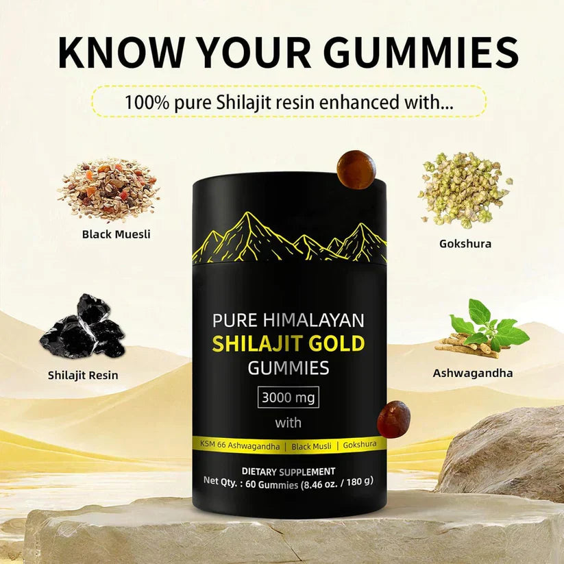 Phormacore™ - Pure Himalayan Shilajit Gold Gummies