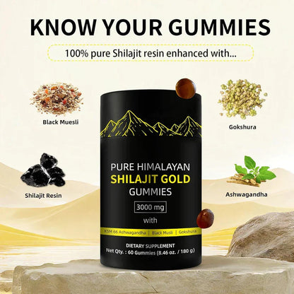 Phormacore™ - Pure Himalayan Shilajit Gold Gummies